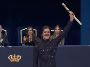 Carolina Marín recoge el Premio Princesa de Asturias de los Deportes Carolina Marín recoge el Premio Princesa de Asturias de los Deportes