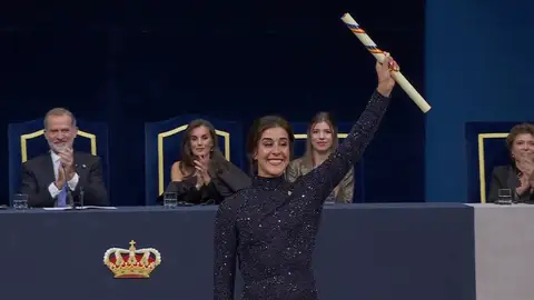 Carolina Marín recoge el Premio Princesa de Asturias de los Deportes Antena3 Noticias