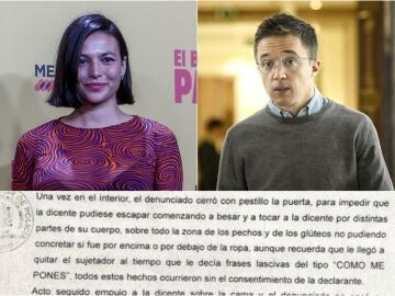 La denuncia de Elisa Mouliaá a Íñigo Errejón