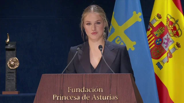 Discurso de la princesa Leonor