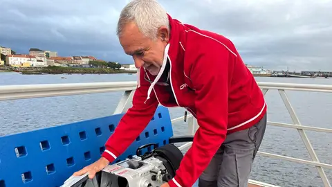 Jorge Candán prepara su equipo de rodaje Jorge Candán prepara su equipo de rodaje