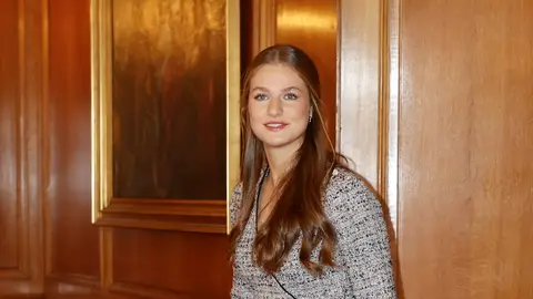 La princesa Leonor en el hotel de La Reconquista La princesa Leonor en el hotel de La Reconquista