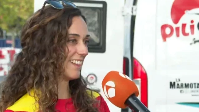 Pilar Montero, la mejor parapentista de España Pilar Montero, la mejor parapentista de España