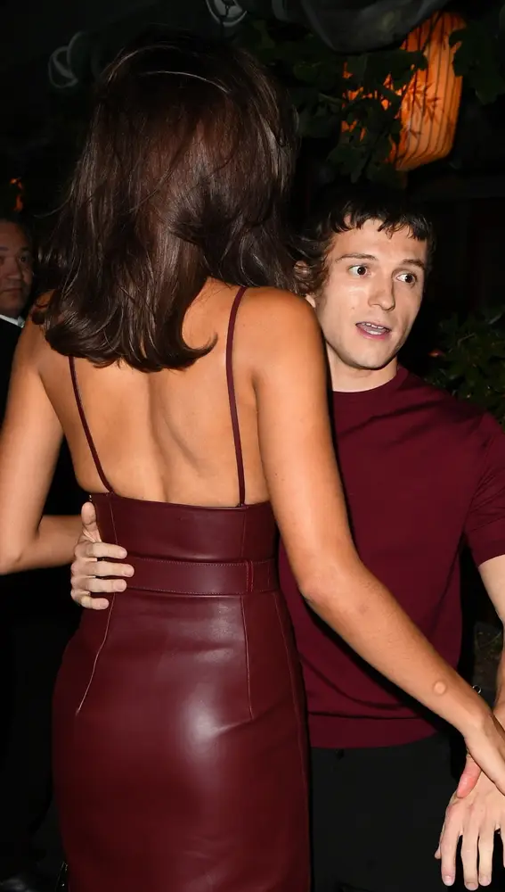 Tom Holland, nervioso durante su encontronazo Tom Holland, nervioso durante su encontronazo