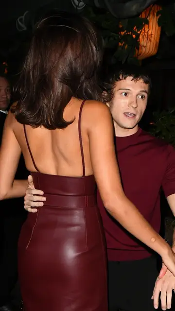 Tom Holland, nervioso durante su encontronazo Tom Holland, nervioso durante su encontronazo