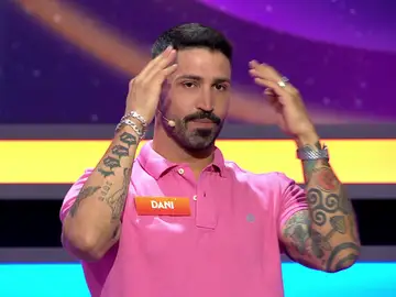Dani, concursante de La ruleta de la suerte noche Dani, concursante de La ruleta de la suerte noche
