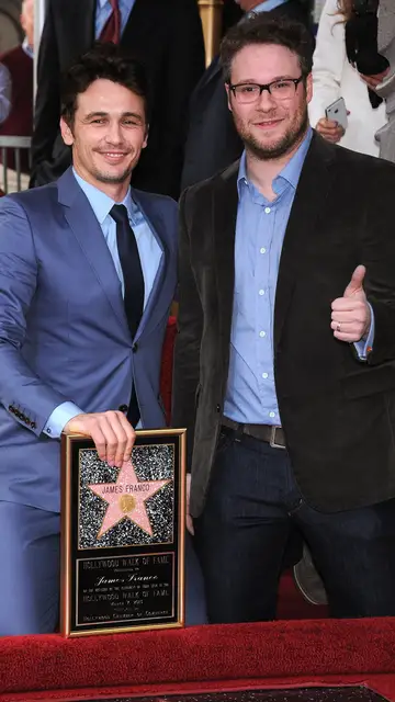James Franco y Seth Rogen James Franco y Seth Rogen