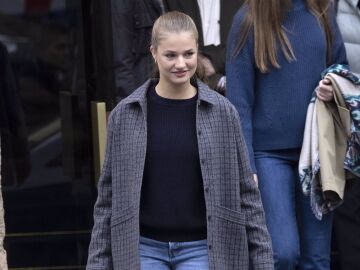 La princesa Leonor el día después de los Premios Princesa de Asturias