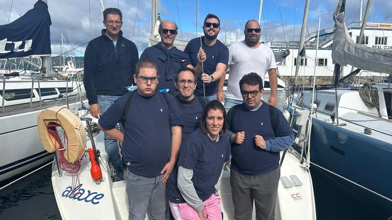 El equipo ganador de 'Vigo a Vela'