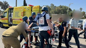 Imagen del atropello por un camión en Tel Aviv