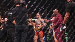 Ilia Topuria, tras su hist&oacute;rico triunfo ante Max Holloway