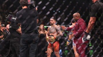 Ilia Topuria, tras su histórico triunfo ante Max Holloway