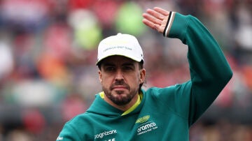 Fernando Alonso durante el GP de México 2024