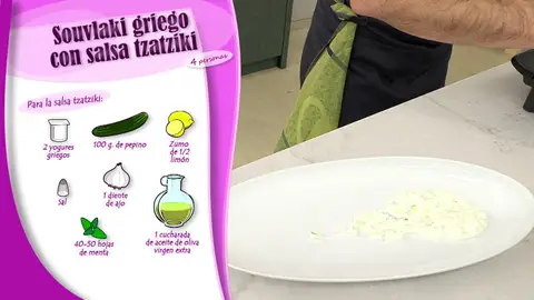 Ingredientes Salsa tzatziki Ingredientes Salsa tzatziki