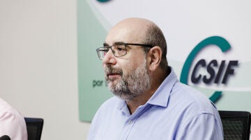 El presidente de la Central Sindical Independiente y de Funcionarios (CSIF), Miguel Borra