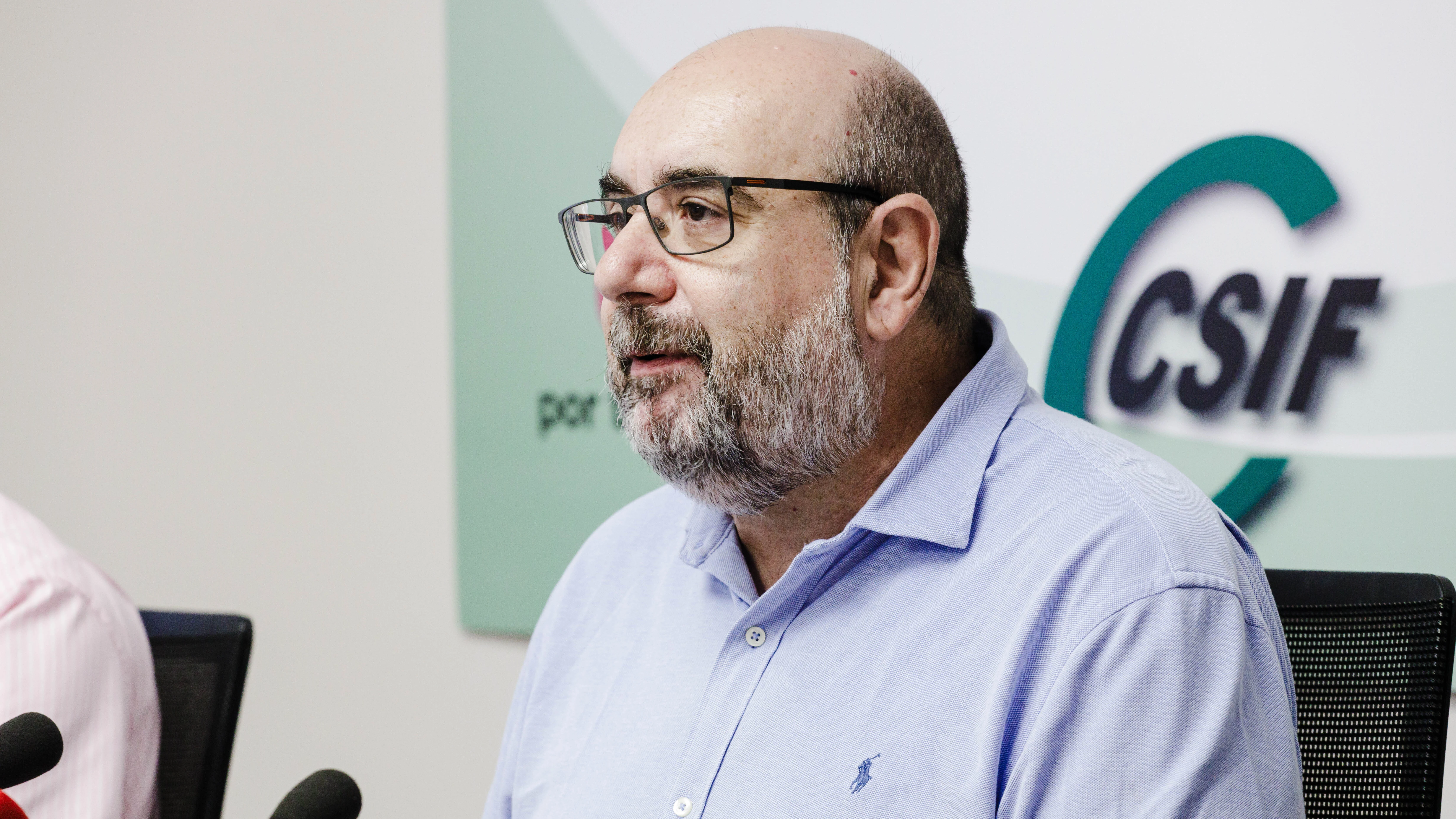 El presidente de la Central Sindical Independiente y de Funcionarios (CSIF), Miguel Borra El presidente de la Central Sindical Independiente y de Funcionarios (CSIF), Miguel Borra