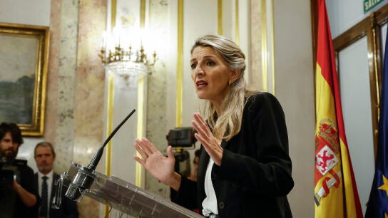 La vicepresidenta segunda del Gobierno, Yolanda D&iacute;az