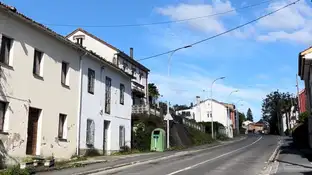Fachada de una de las viviendas de Bergondo Fachada de una de las viviendas de Bergondo