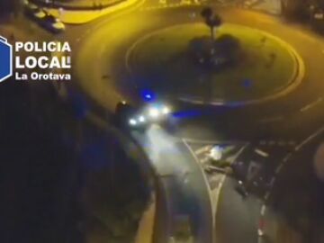 La policía local de La Orotava cuenta con drones para controlar infracciones de tráfico