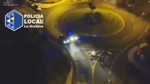 La policía local de La Orotava cuenta con drones para controlar infracciones de tráfico La policía local de La Orotava cuenta con drones para controlar infracciones de tráfico