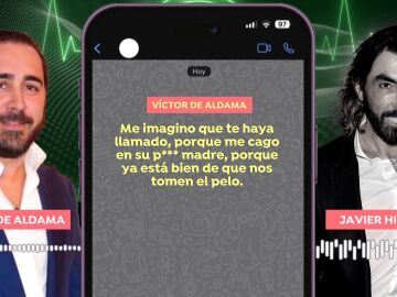 Los audios entre Víctor de Aldama y Javier Hidalgo