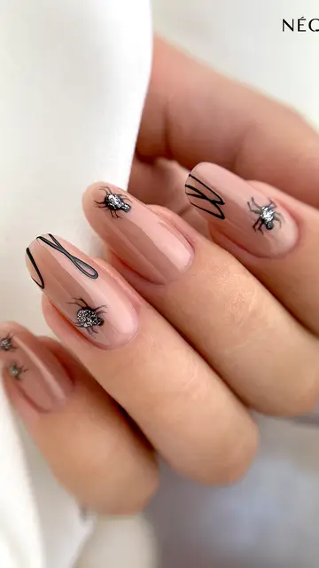 Diseño de uñas de Halloween Diseño de uñas de Halloween