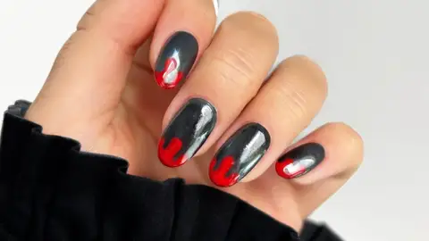 Manicura de Halloween Manicura de Halloween