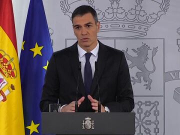 Declaración de Pedro Sánchez