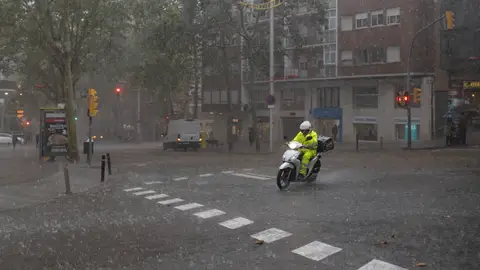 Lluvia en Barcelona Lluvia en Barcelona
