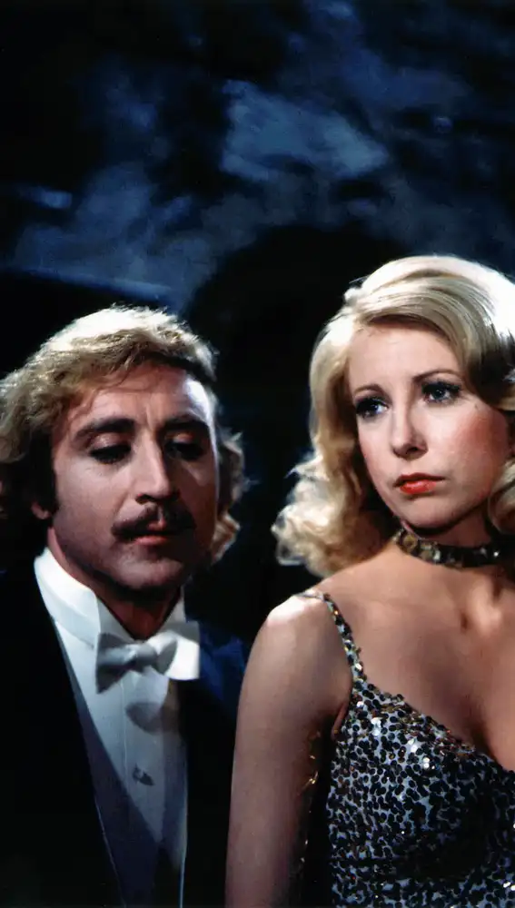 Gene Wilder y Teri Garr en Young Frankenstein Gene Wilder y Teri Garr en Young Frankenstein