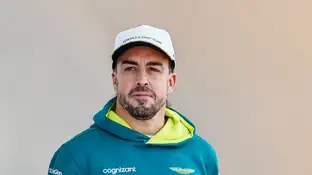 Fernando Alonso en una imagen subida por Aston Martin Fernando Alonso en una imagen subida por Aston Martin