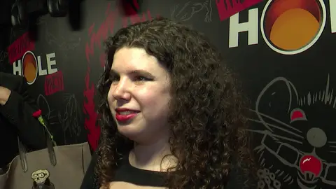 Carla Vigo, en el estreno de The Crazy Hole Party Carla Vigo, en el estreno de The Crazy Hole Party