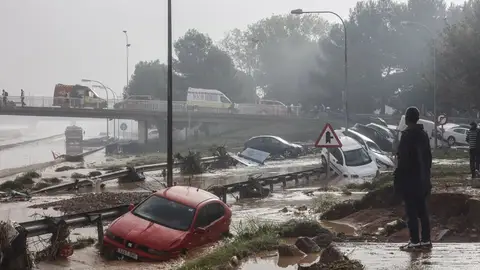El barrio de la Torre de Valencia tras el paso de la DANA El barrio de la Torre de Valencia tras el paso de la DANA