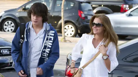 Carmen Morales y su hijo Christian en 2010 Carmen Morales y su hijo Christian en 2010