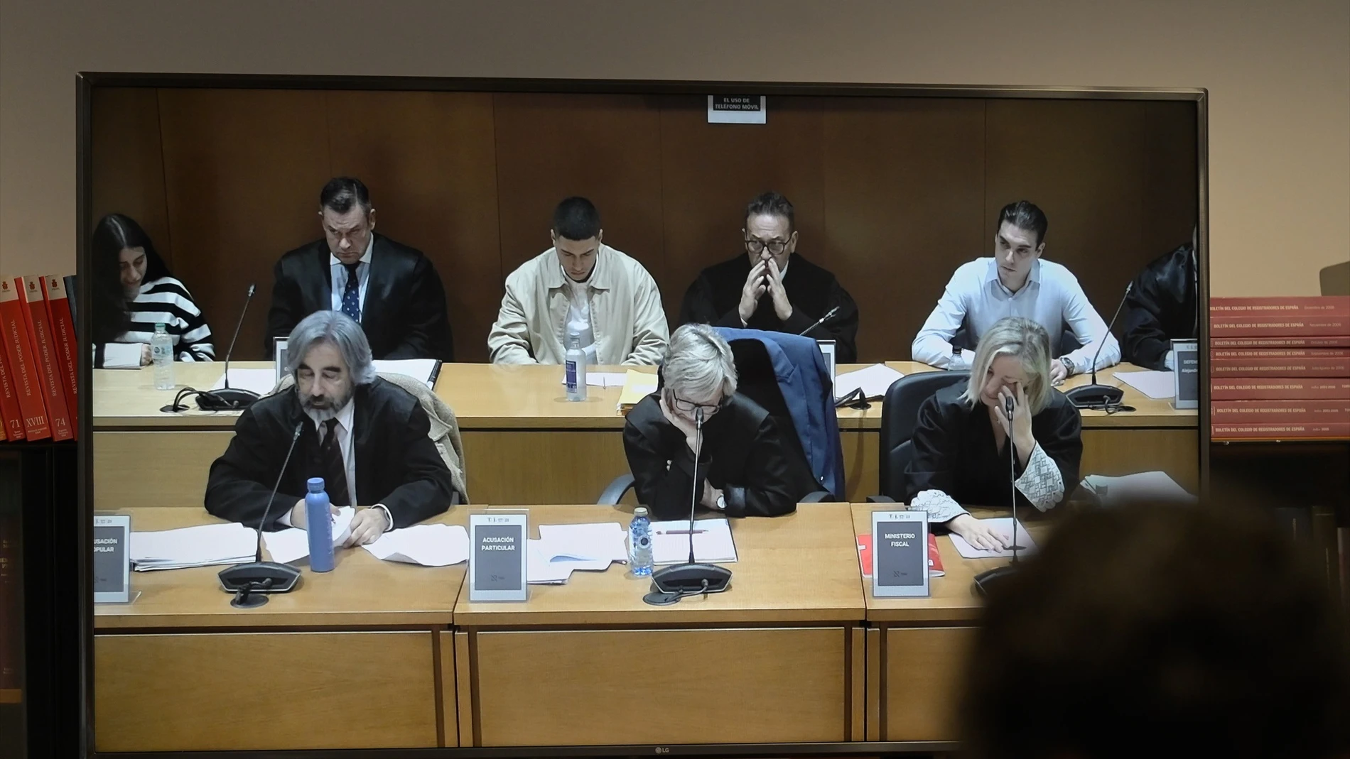 Imagen del juicio por el asesinato de Samuel Luiz Imagen del juicio por el asesinato de Samuel Luiz