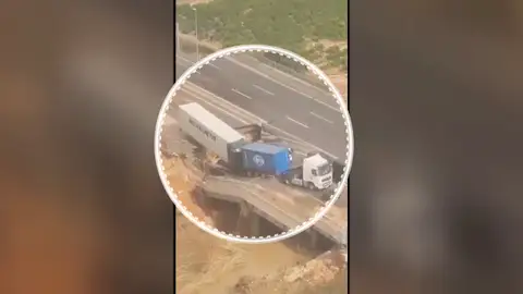 Colapso carreteras Colapso carreteras