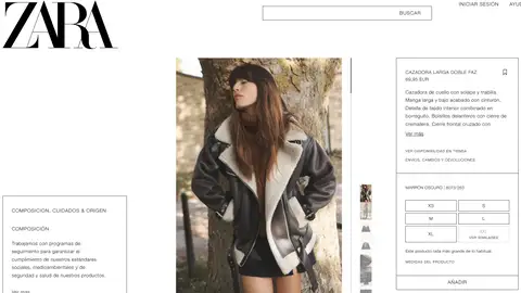 Cazadora larga doble faz Cazadora larga doble faz