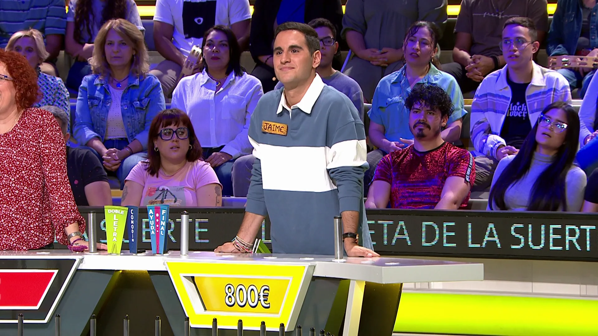 ¡Increíble!: Jaime consigue resolver el panel sin saber una de las palabras ¡Increíble!: Jaime consigue resolver el panel sin saber una de las palabras