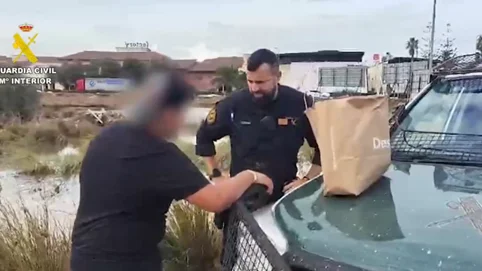 La Guardia Civil garantiza la seguridad en las zonas comerciales afectadas