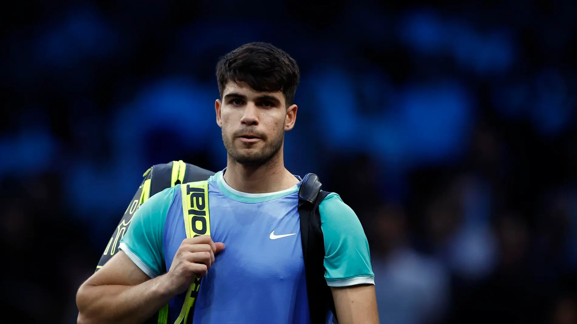 Alcaraz tras caer ante Humbert en París-Bercy Alcaraz tras caer ante Humbert en París-Bercy