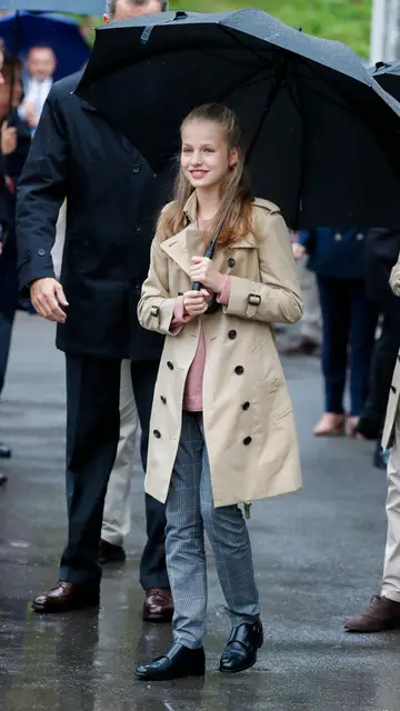 Leonor de adolescente Leonor de adolescente