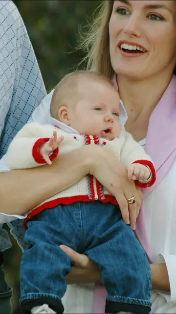 Leonor de bebé Leonor de bebé