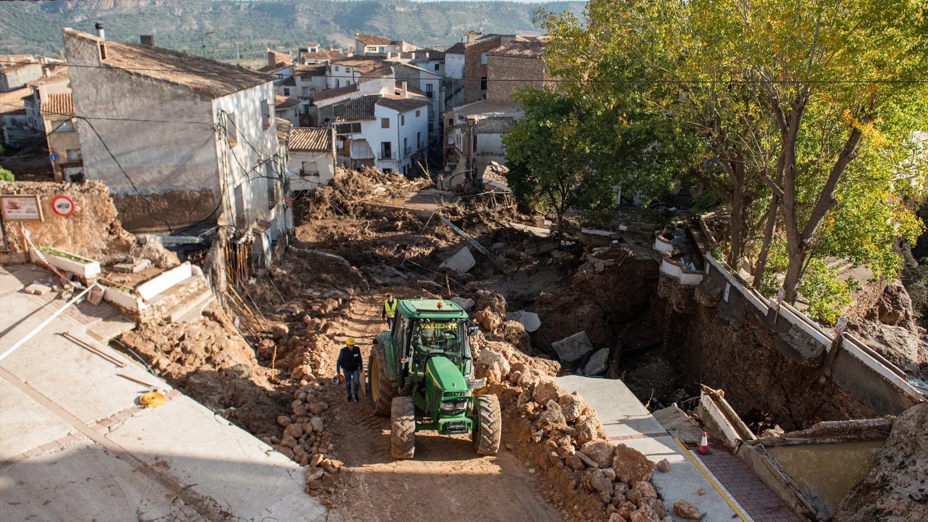 Imagen de los destrozos en Letur, Albacete, tras el paso de la DANA Imagen de los destrozos en Letur, Albacete, tras el paso de la DANA