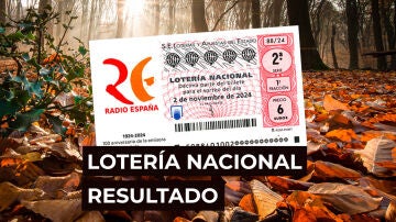 Sorteo Lotería Nacional: Comprobar décimo de hoy sábado 2 de noviembre, en directo