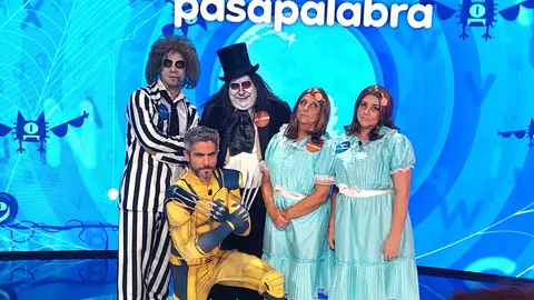 Pingüino, Beetlejuice y las gemelas de El resplandor, terroríficos invitados por Halloween en Pasapalabra Pingüino, Beetlejuice y las gemelas de El resplandor, terroríficos invitados por Halloween en Pasapalabra
