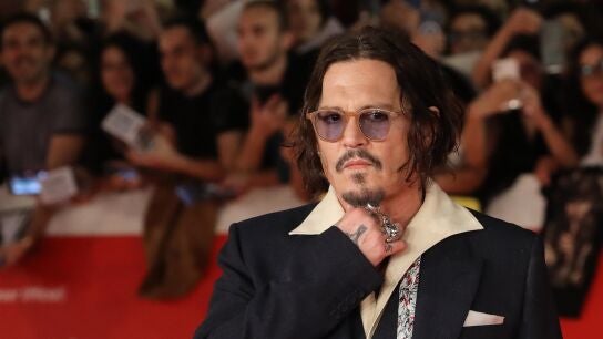 Johnny Depp, en el Festival de Cine de Roma