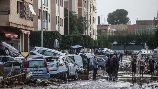 Imagen de los da&ntilde;os provocados por la DANA en el municipio de Alfafar, Valencia
