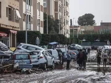 Imagen de los daños provocados por la DANA en el municipio de Alfafar, Valencia Imagen de los daños provocados por la DANA en el municipio de Alfafar, Valencia