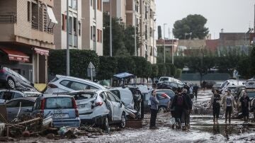 Imagen de los daños provocados por la DANA en el municipio de Alfafar, Valencia