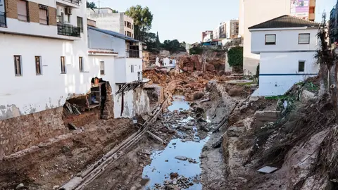 Una zona afectada por la DANA, a 2 de noviembre de 2024, en Chiva, Valencia, Comunidad Valenciana (España). Una zona afectada por la DANA, a 2 de noviembre de 2024, en Chiva, Valencia, Comunidad Valenciana (España).